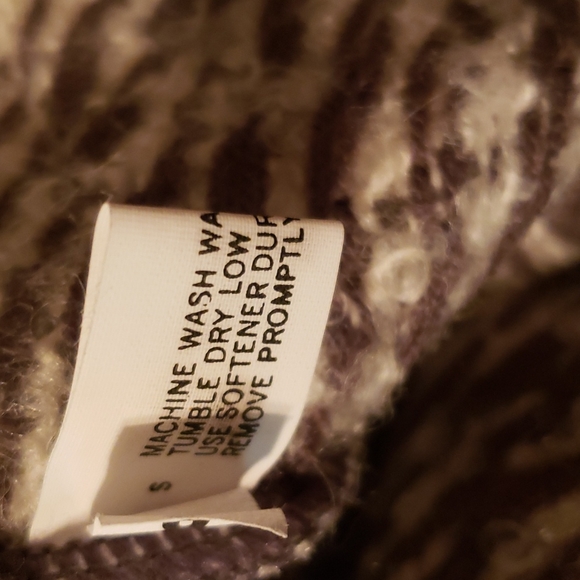 Thackery Vintage Women's Sweater Small Gray White - Picture 5 of 6